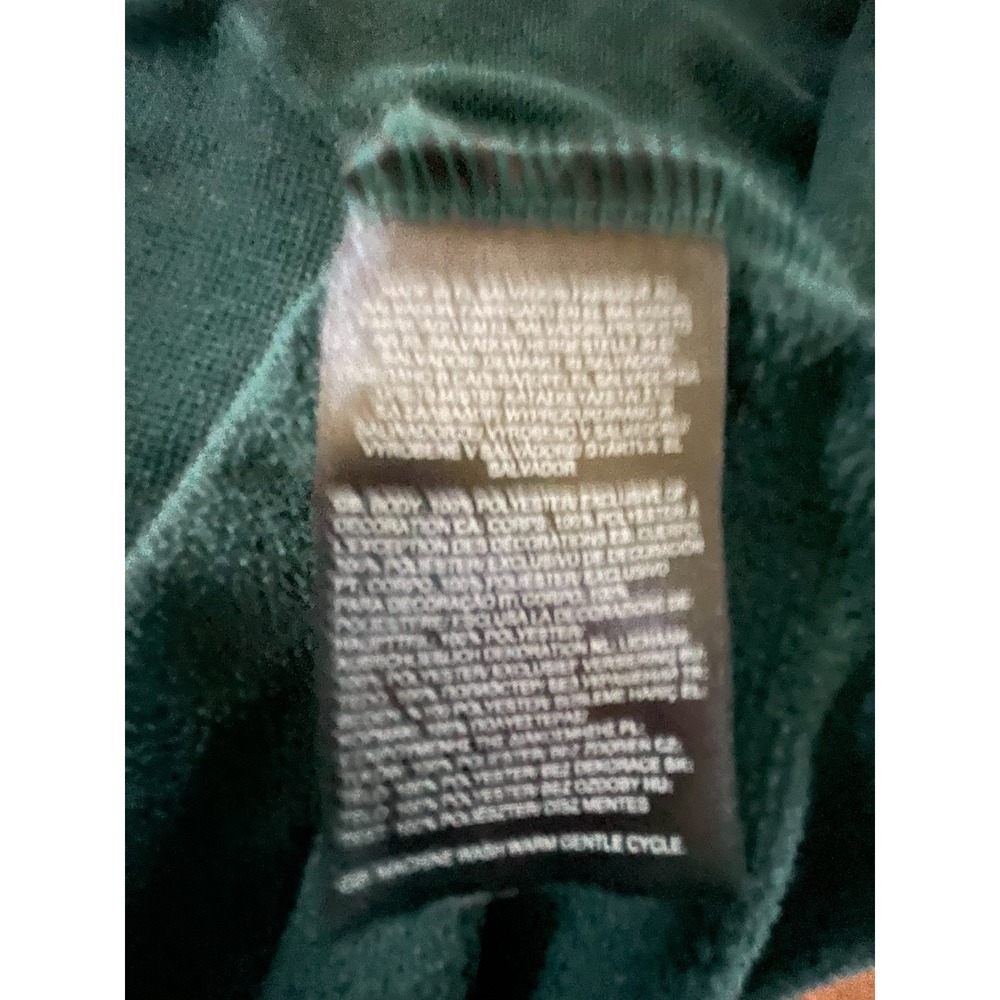 North Face Men's Textured Cap Rock 1/4 Zip Men's Sz L Hunter Green Fall Gorpcore - Picture 6 of 6